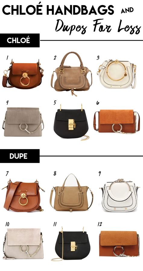 marcie bag replica|The Most Popular Chloe Handbags & Dupes For Less .